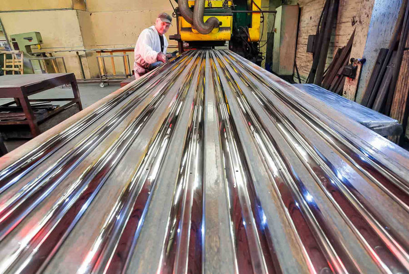 Extruded metal manufacturing