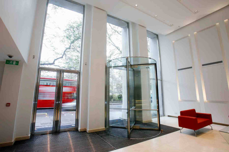 Fire rated entrance solutions