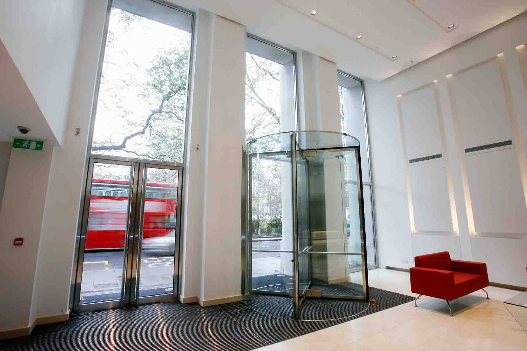 Fire rated entrance solutions